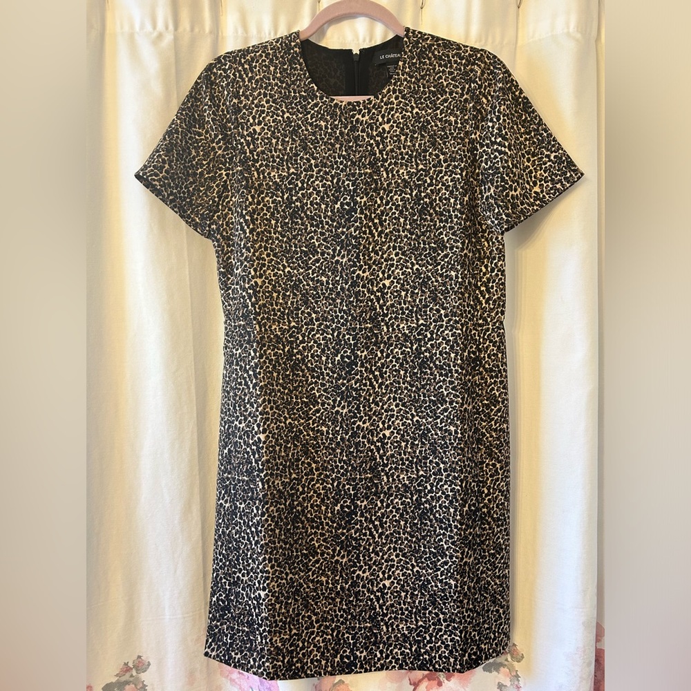 NWOT leopard dress